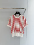 THOM 26S SHORT-SLEEVE KNIT TOP STYLE 194