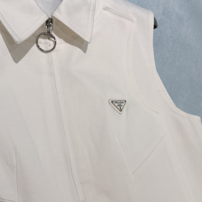 PRADA 26S SLEEVELESS MINI DRESS 1121