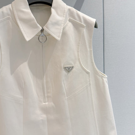 PRADA 26S SLEEVELESS MINI DRESS 1121