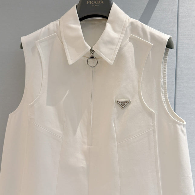 PRADA 26S SLEEVELESS MINI DRESS 1121