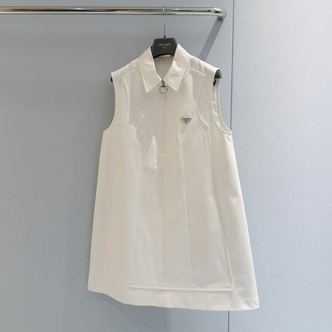PRADA 26S SLEEVELESS MINI DRESS 1121