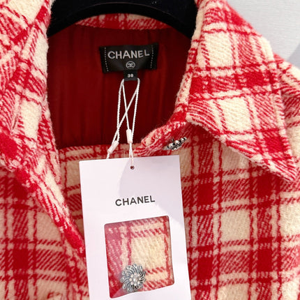 CHANEL 26S TWEED SHIRT 1593