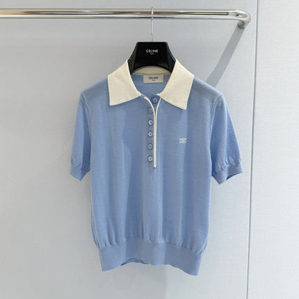 CELINE 26S KNIT POLO SHIRT 515