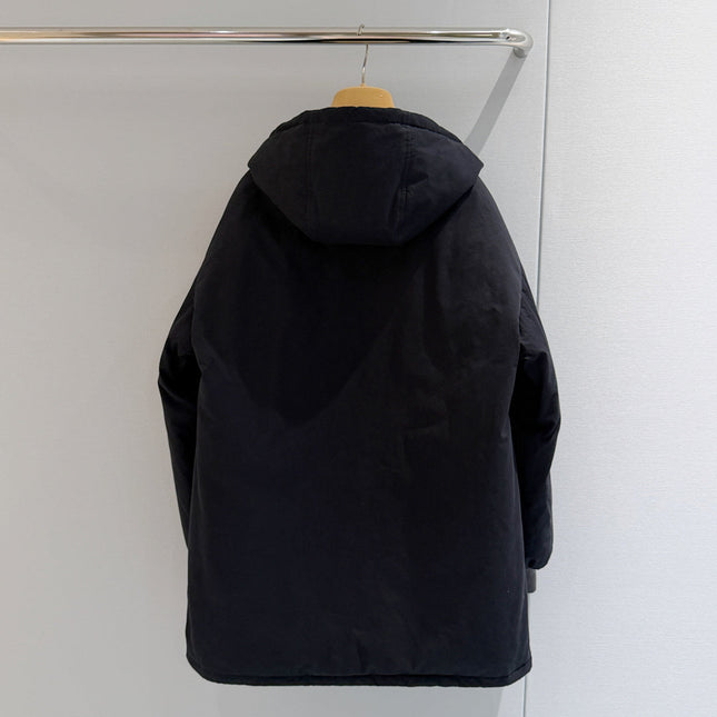 MIUMIU 26S HOODED ZIP-UP PARKA JACKET 1421