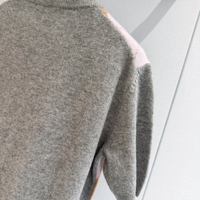 PRADA 26S SHORT-SLEEVE KNIT SWEATER 1080