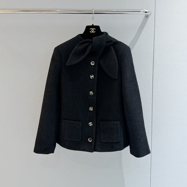 CHANEL 26S BOW-TIE TWEED JACKET 1699