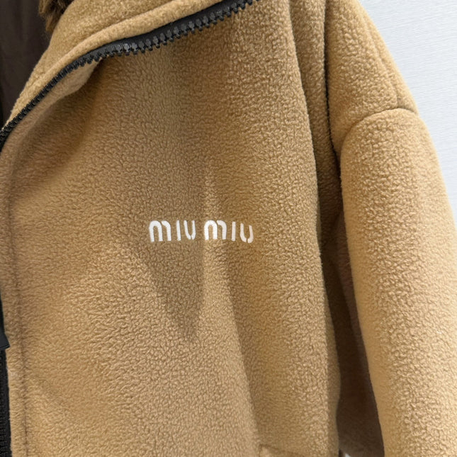 MIUMIU 26S FLEECE DOWN JACKET 1535