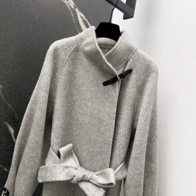 HERMES 25S CROPPED STAND-COLLAR JACKET 444