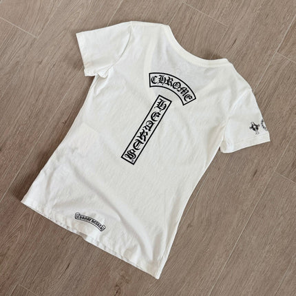 CHROME HEARTS 26S V-NECK SHORT-SLEEVE T-SHIRT 007