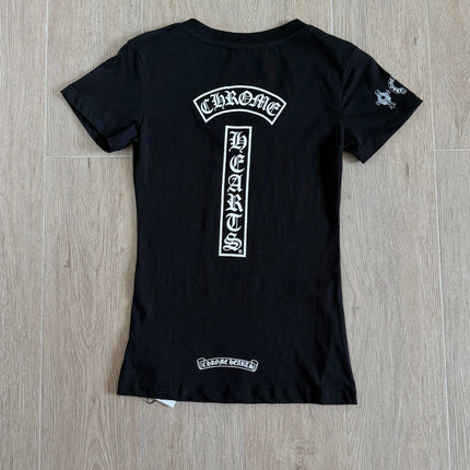 CHROME HEARTS 26S V-NECK SHORT-SLEEVE T-SHIRT 006