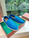 LP LOAFERS 25S IN BLUE CASHMERE