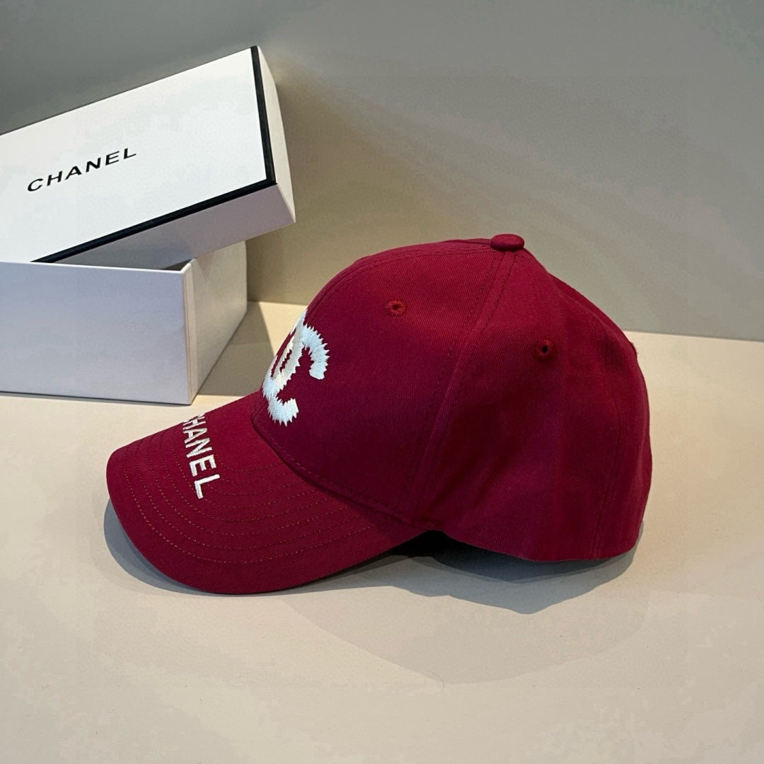 CHANEL 26S BASEBALL CAP EMBROIDERED CC LOGO 337969