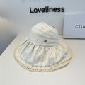 CHANEL 26S WIDE-BRIM OPEN-TOP HAT 337990