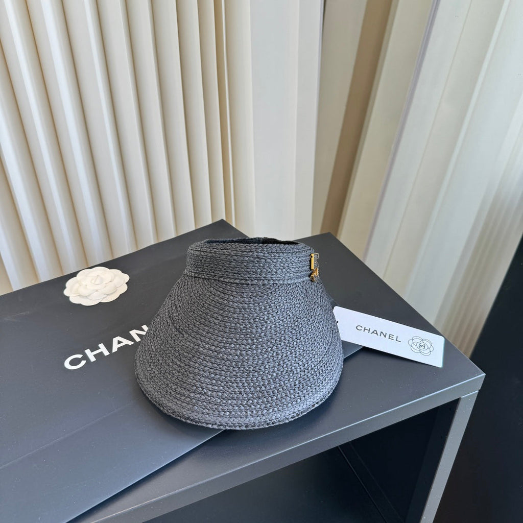 CHANEL 26S RAFFIA VISOR 337957