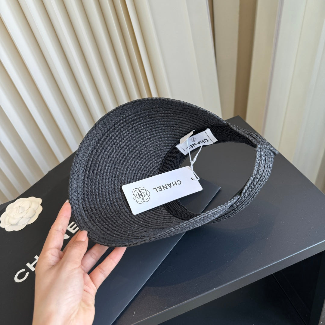 CHANEL 26S RAFFIA VISOR 337957