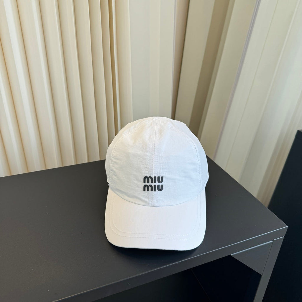 MIUMIU 26S BASEBALL CAP 342213