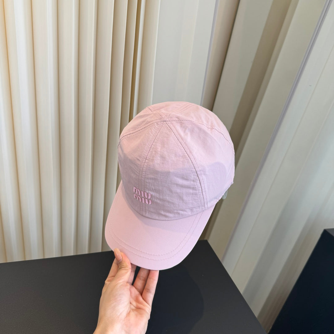 MIUMIU 26S BASEBALL CAP 342219