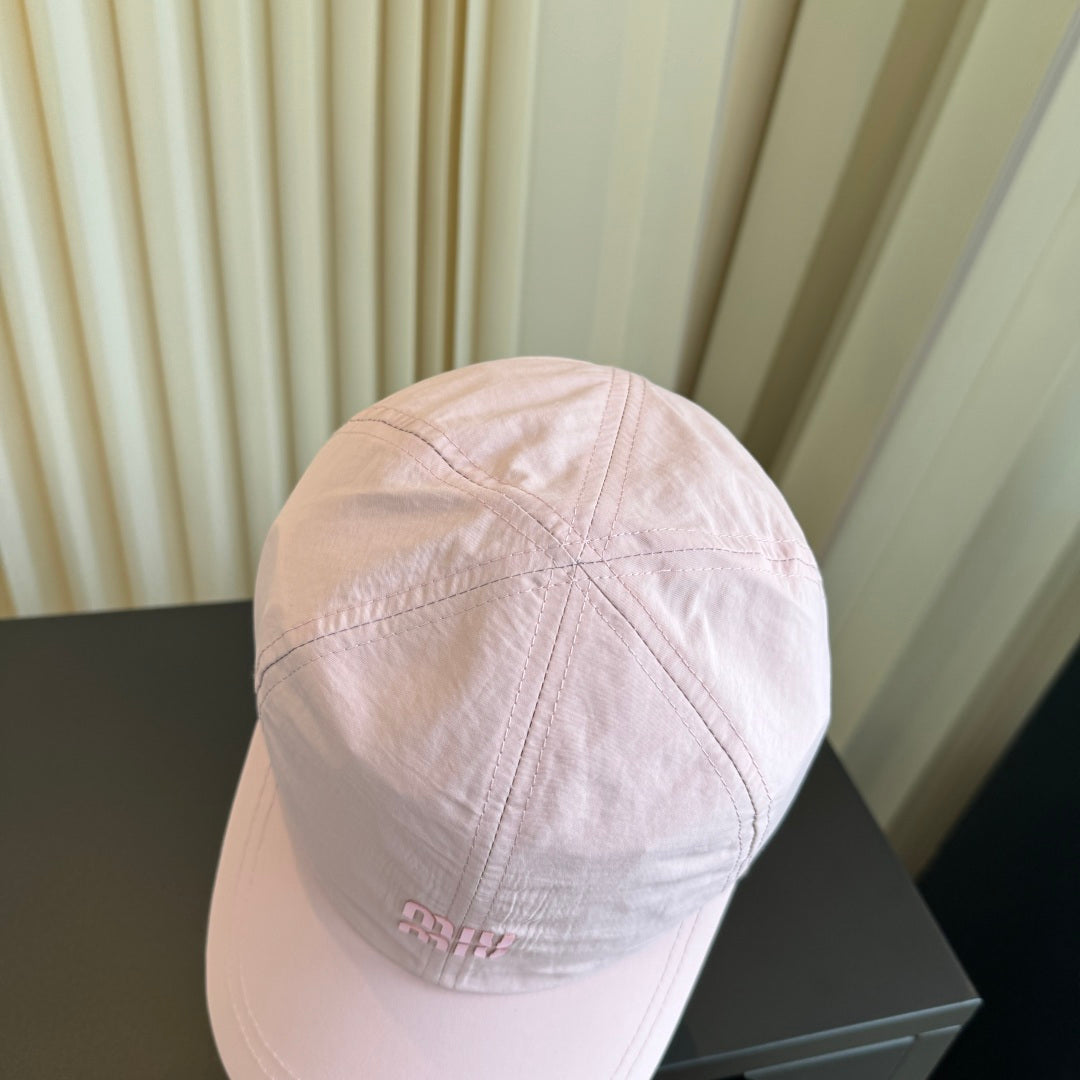 MIUMIU 26S BASEBALL CAP 342219