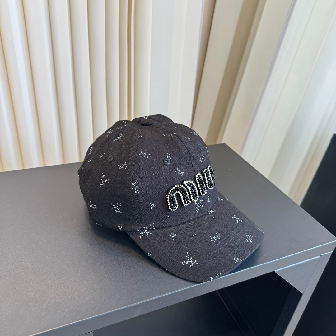 MIUMIU 26S BASEBALL CAP 342230
