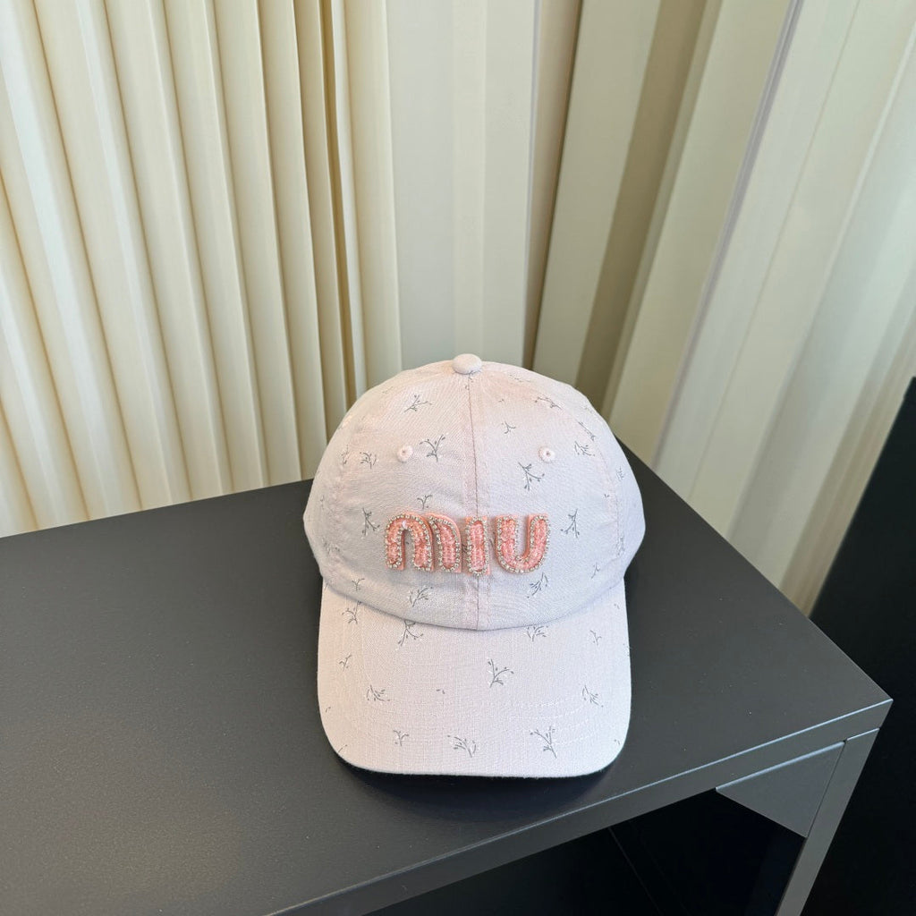 MIUMIU 26S BASEBALL CAP 342232