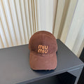 MIUMIU 26S BASEBALL CAP 342243