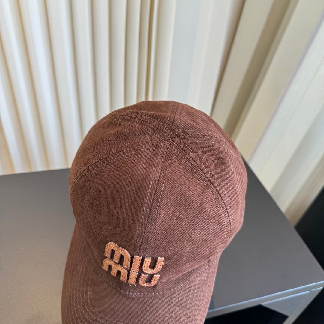MIUMIU 26S BASEBALL CAP 339458