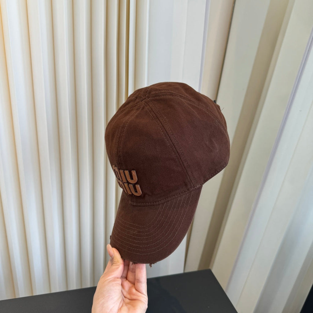 MIUMIU 26S BASEBALL CAP 339458