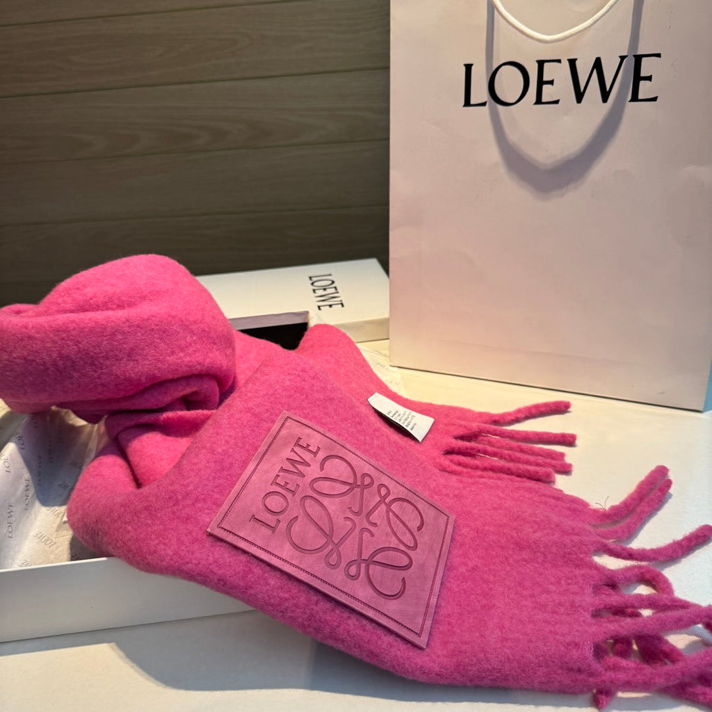 LOEWE 26S SCARF 200 IN WOOL MOHAIR 896358