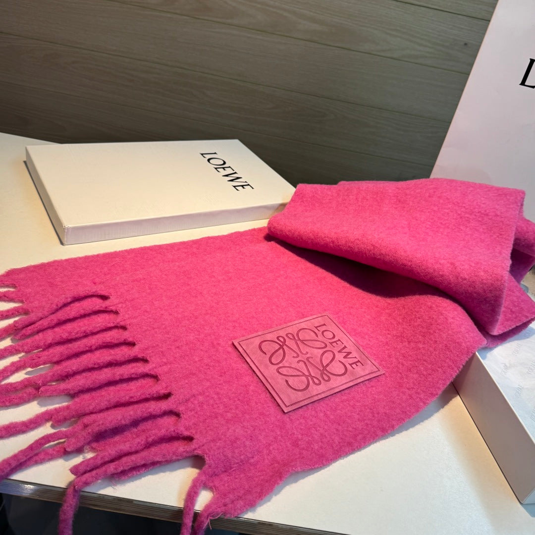 LOEWE 26S SCARF 200 IN WOOL MOHAIR 896358