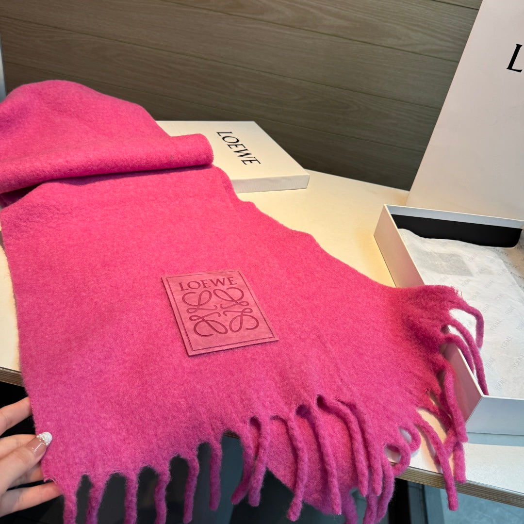 LOEWE 26S SCARF 200 IN WOOL MOHAIR 896358