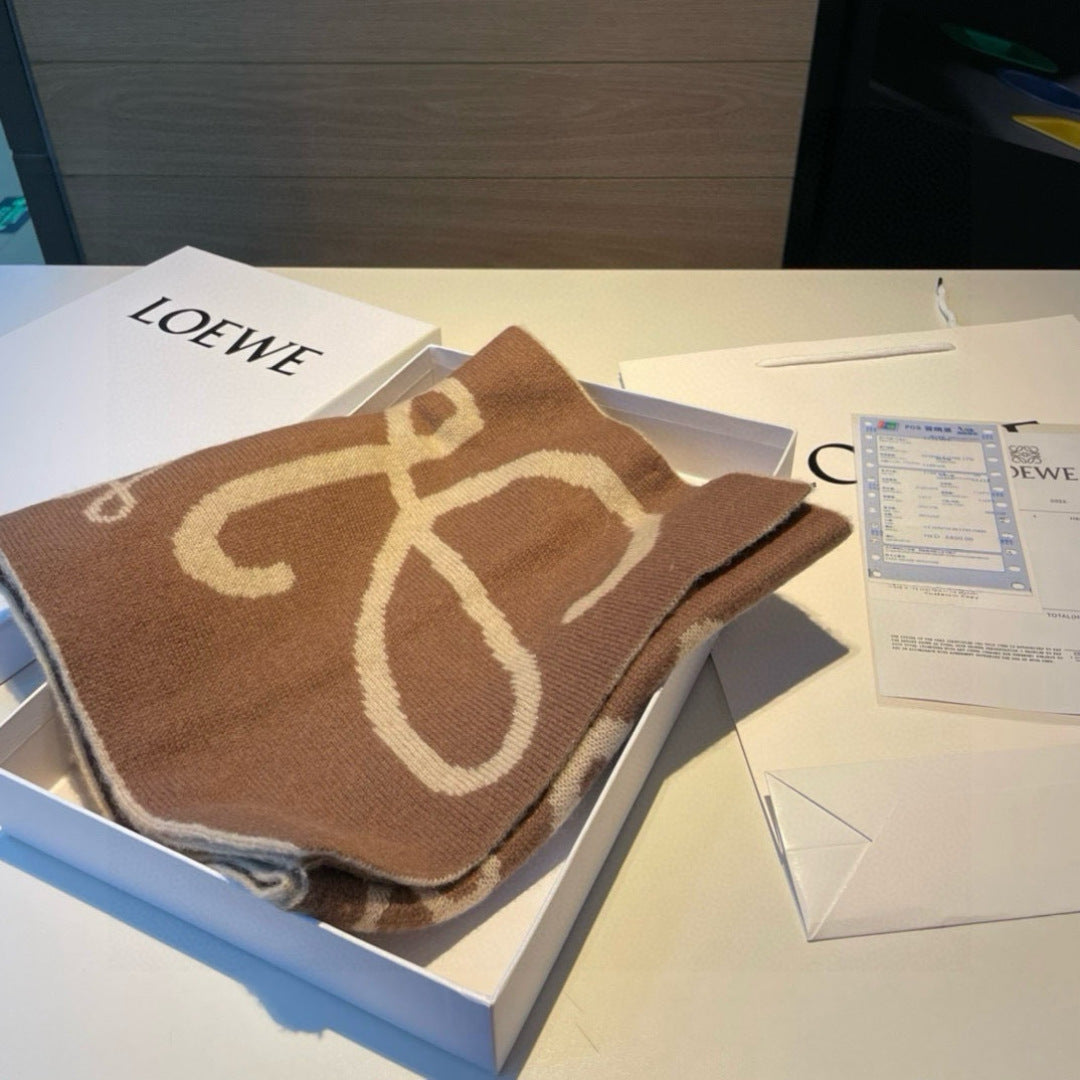 LOEWE 26S SCARF 190 IN CASHMERE 113776