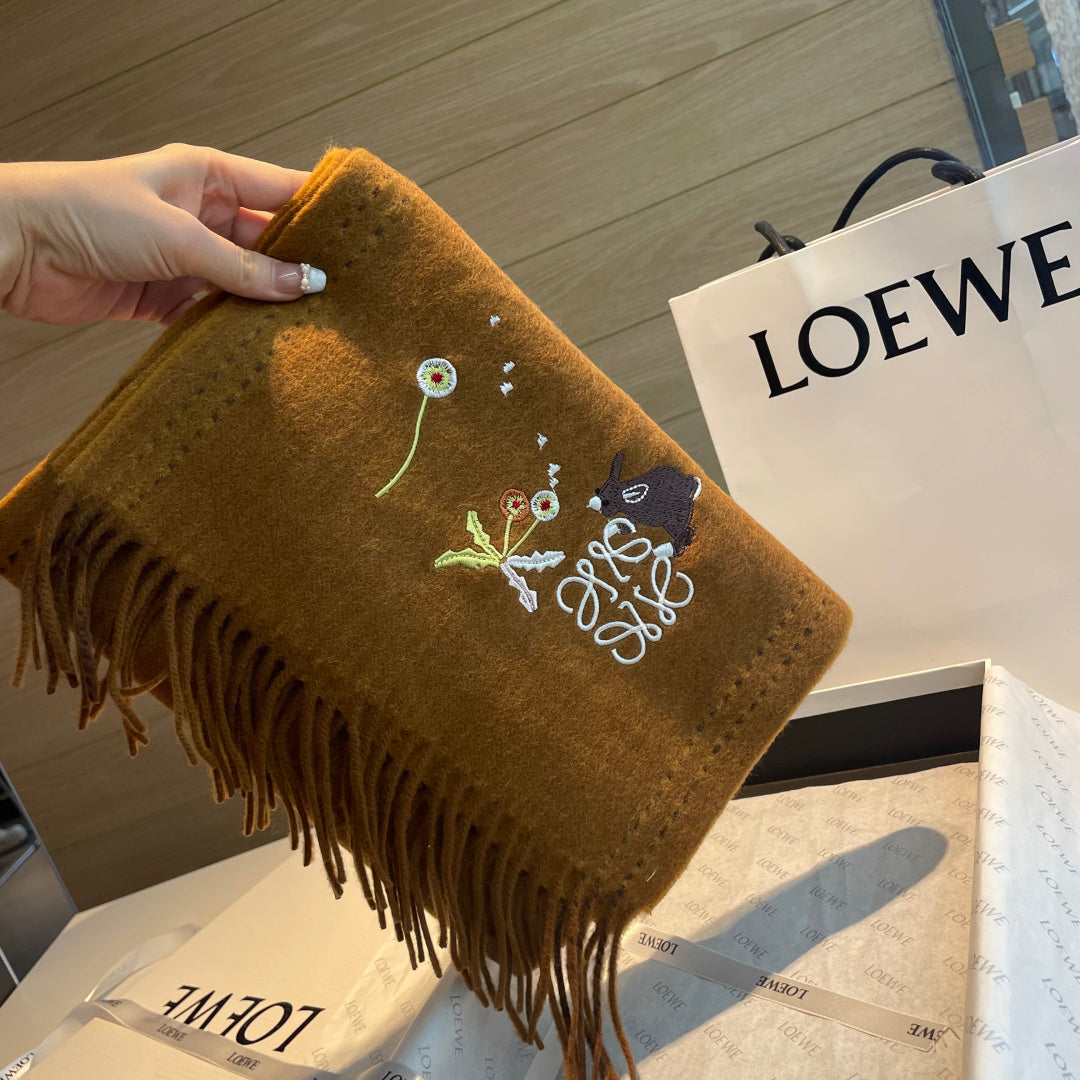 LOEWE 26S SCARF 180 IN CASHMERE 113782