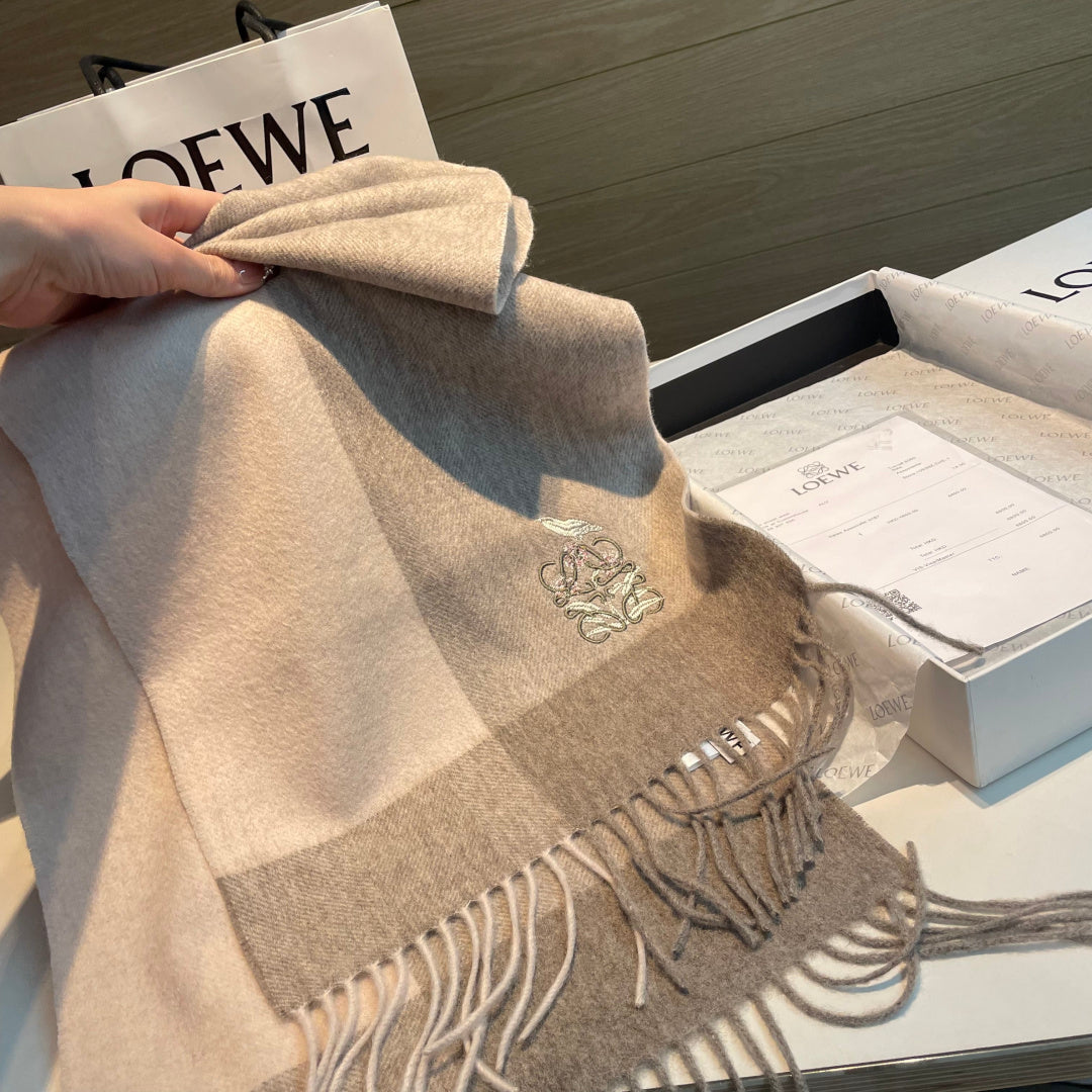 LOEWE 26S SCARF 180 IN CASHMERE 113801