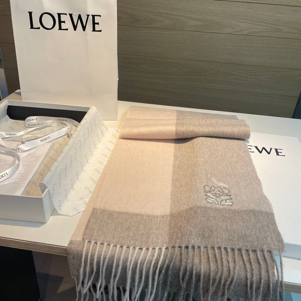 LOEWE 26S SCARF 180 IN CASHMERE 113801