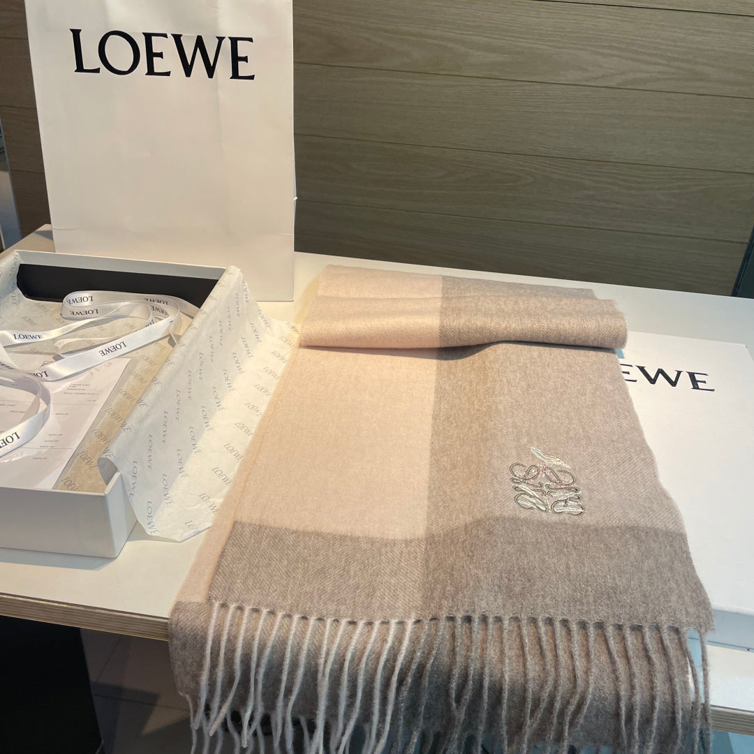 LOEWE 26S SCARF 180 IN CASHMERE 113801