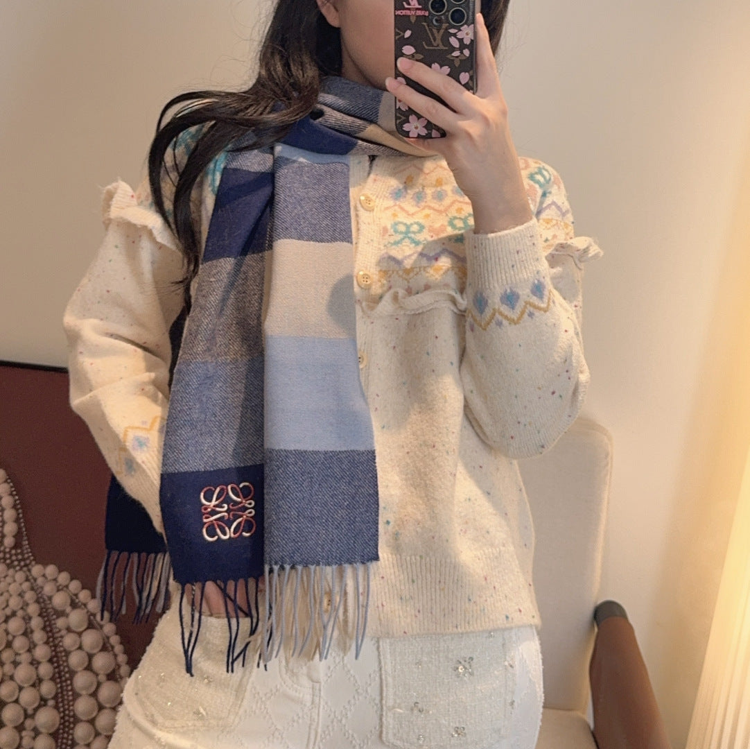 LOEWE 26S SCARF 180 IN CASHMERE 115485
