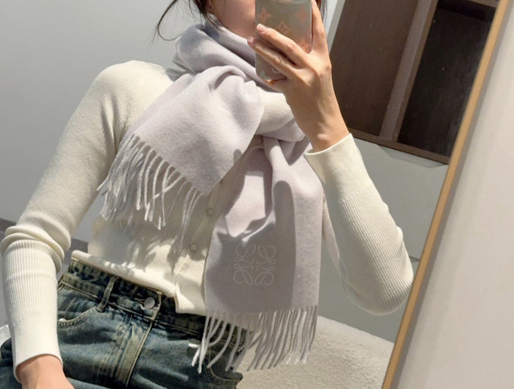 LOEWE 26S SCARF 180 IN CASHMERE 117410