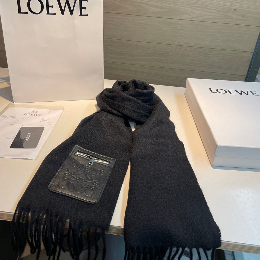 LOEWE 26S SCARF 180 IN CASHMERE WOOL 134611