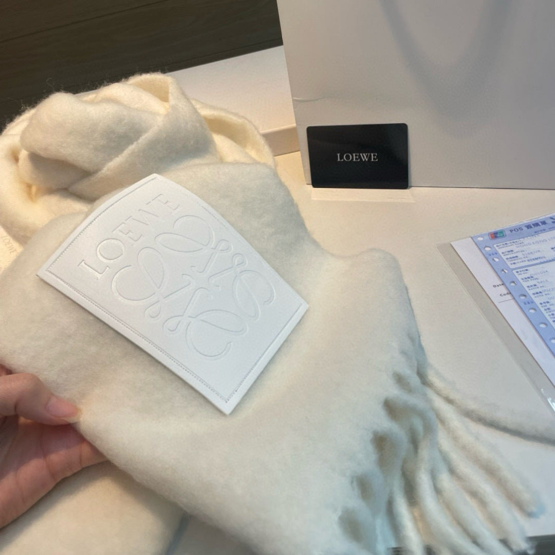 LOEWE 26S SCARF 200 IN WOOL MOHAIR 142600