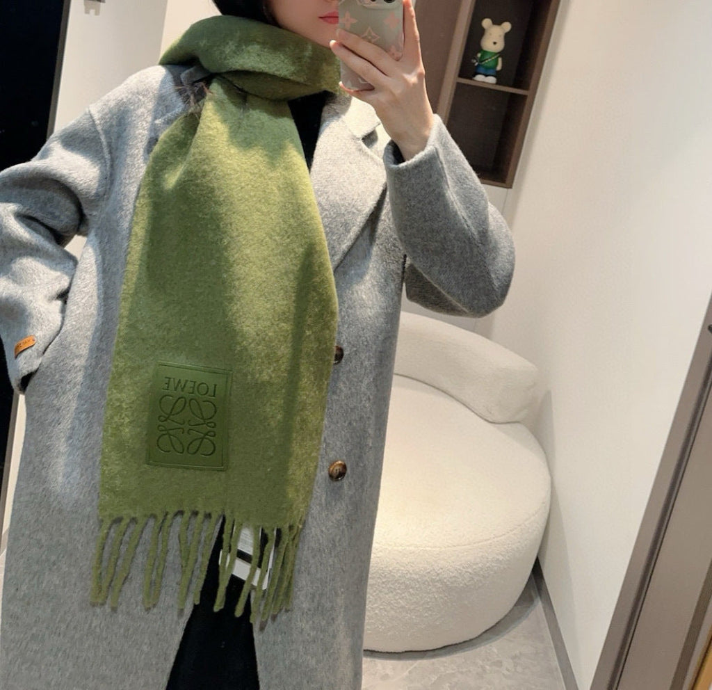 LOEWE 26S SCARF 200 IN WOOL MOHAIR 142601