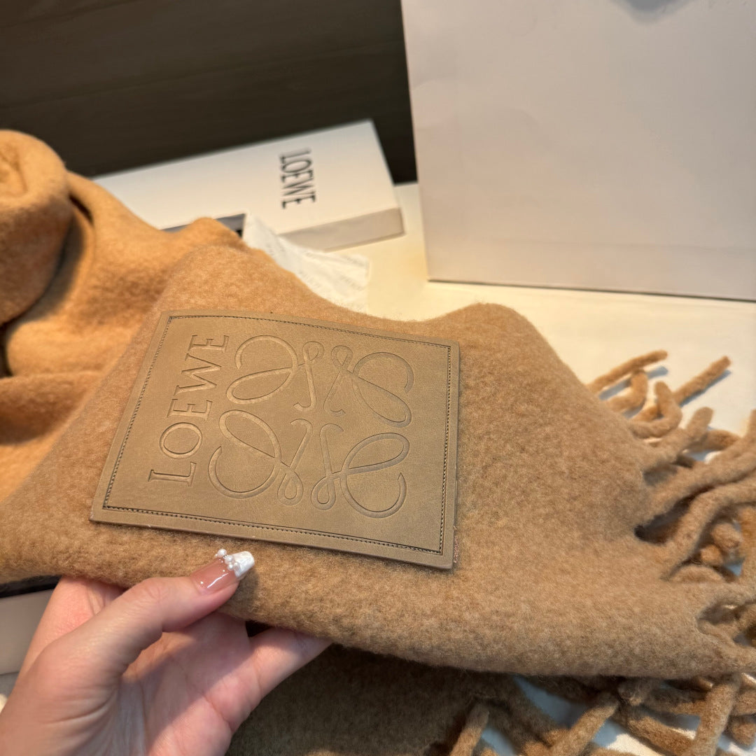 LOEWE 26S SCARF 200 IN WOOL MOHAIR 142592