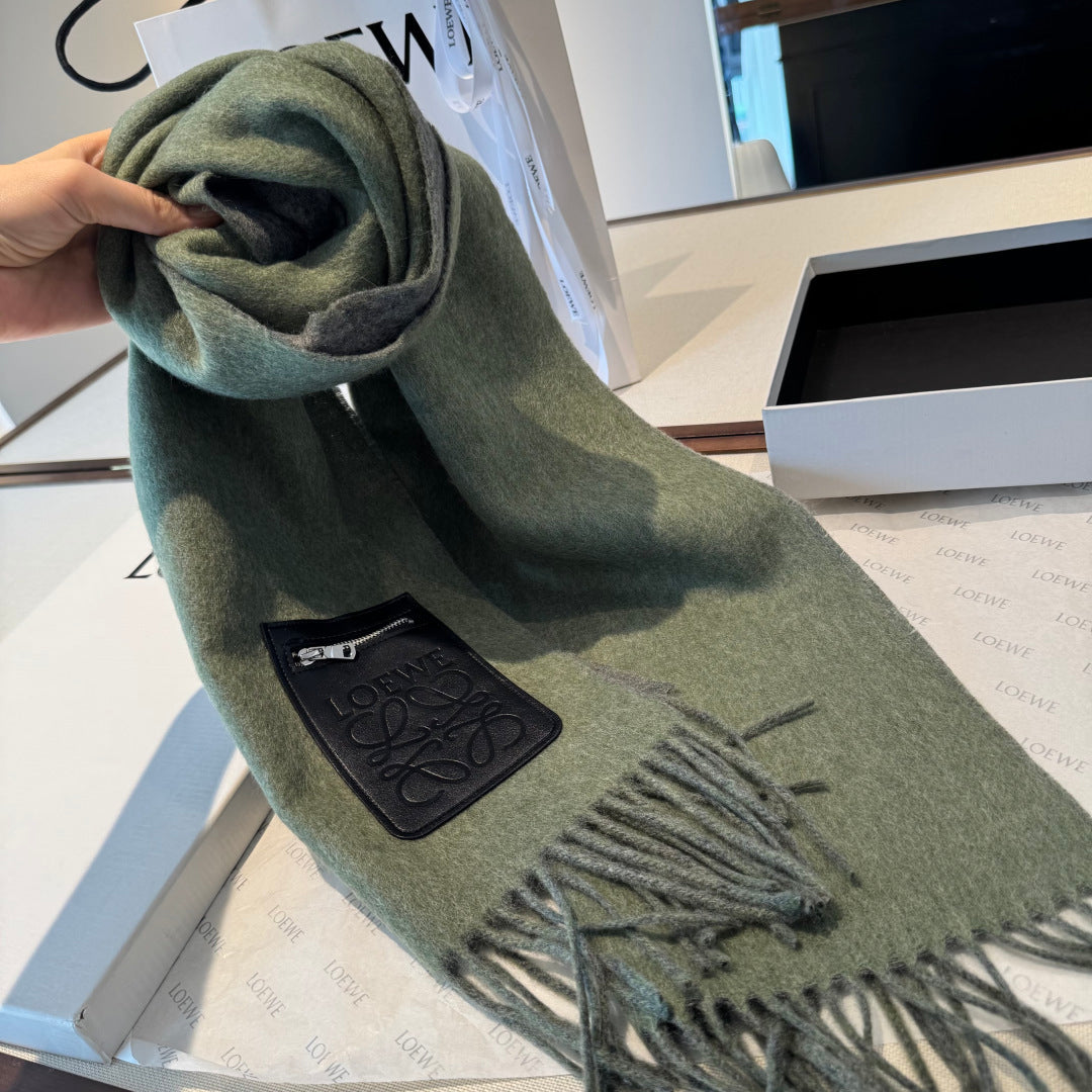 LOEWE 26S SCARF 180 IN CASHMERE WOOL 147441