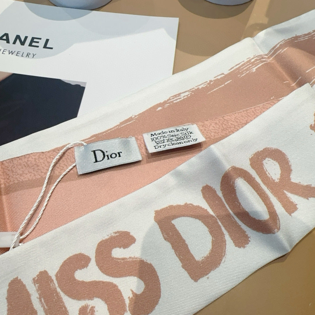 DIOR 26S SCARF 105CM IN SILK 158915