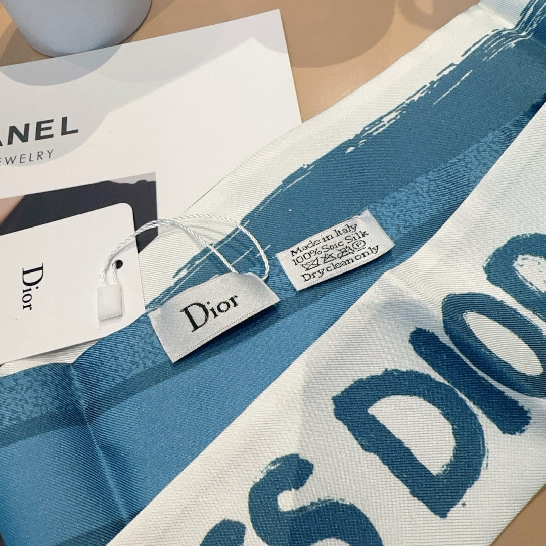 DIOR 26S SCARF 105CM IN SILK 158917