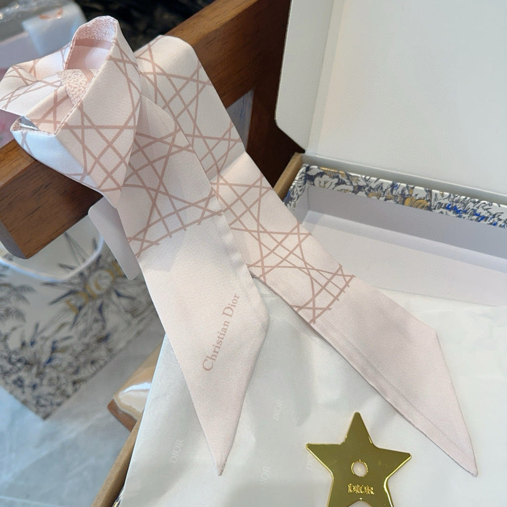 DIOR 26S SCARF 105CM IN SILK 207386