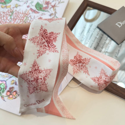 DIOR 26S SCARF 100CM IN SILK 272635