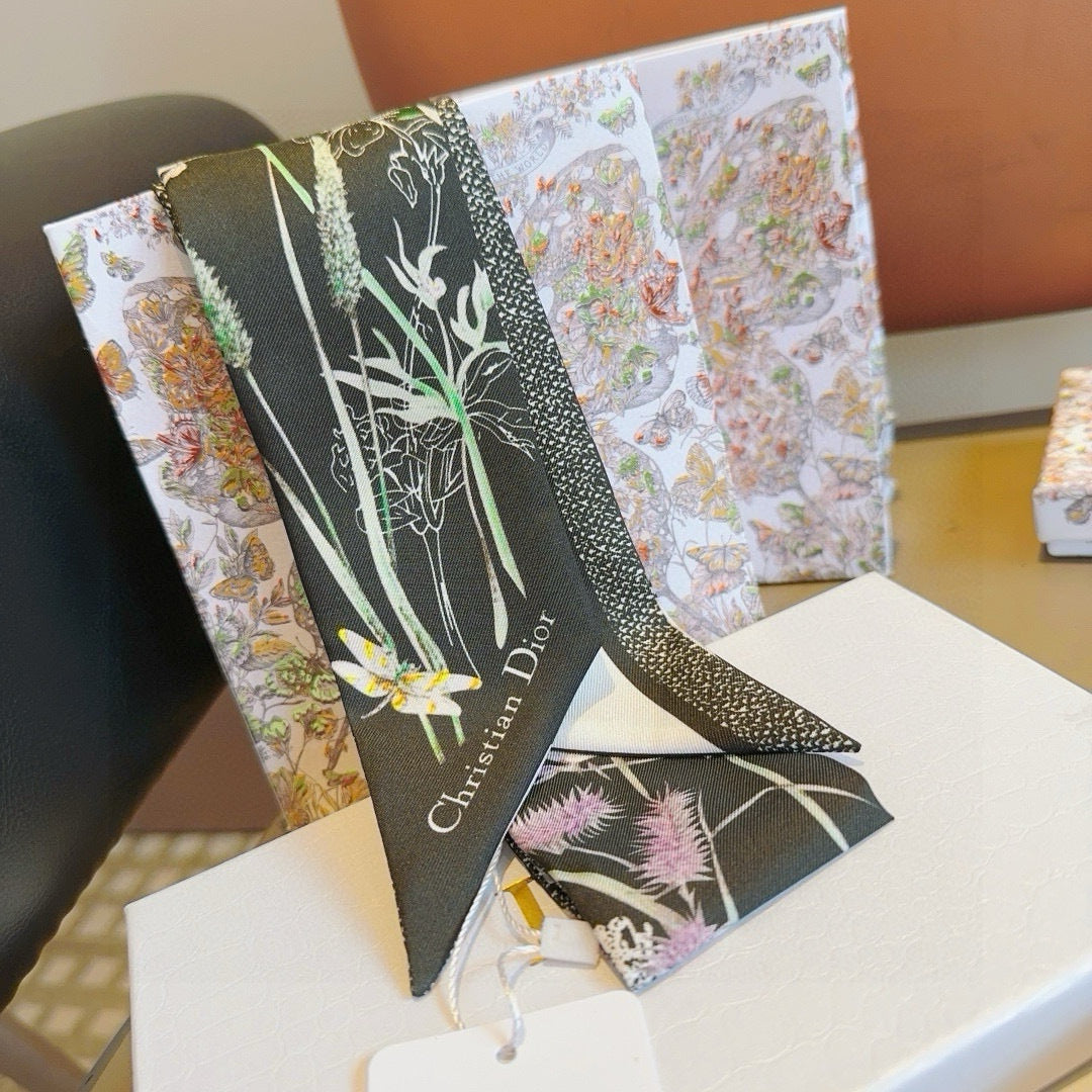 DIOR 26S SCARF 105CM IN SILK 295523