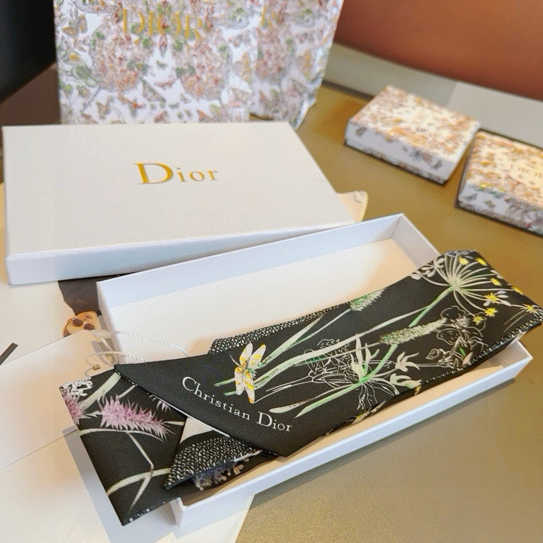 DIOR 26S SCARF 105CM IN SILK 295523