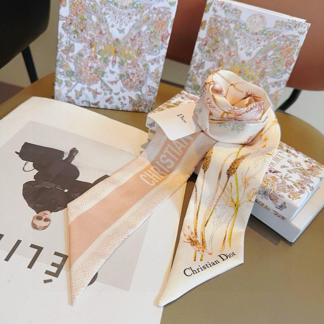 DIOR 26S SCARF 105CM IN SILK 295524