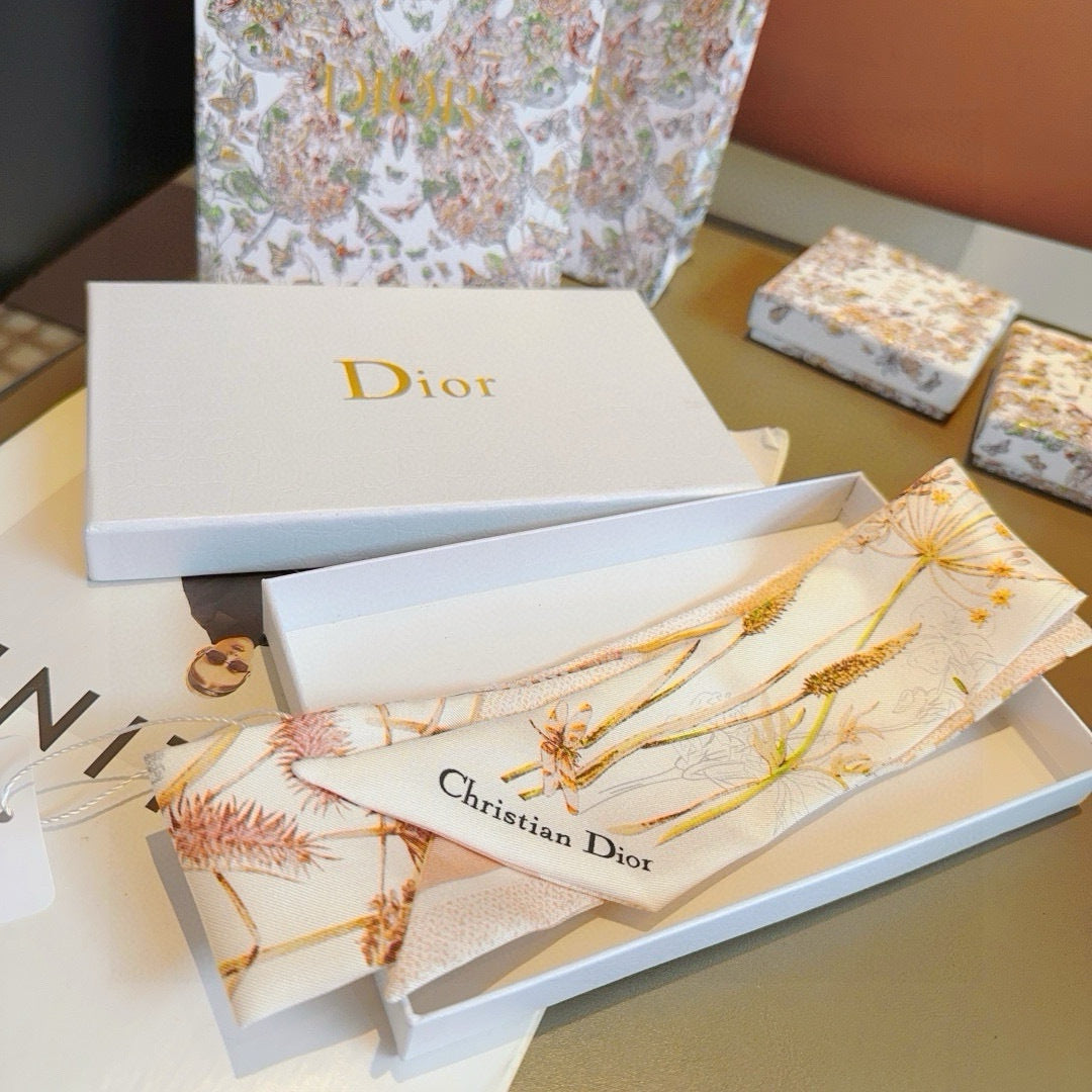 DIOR 26S SCARF 105CM IN SILK 295524